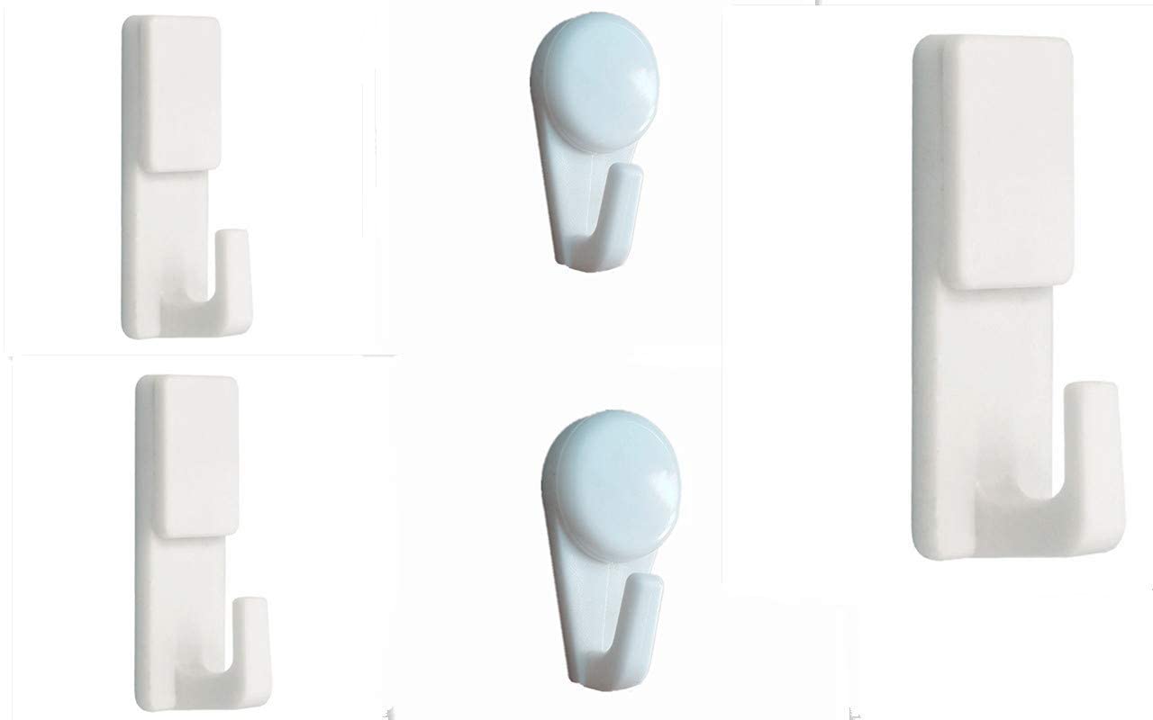 Concrete Wall Hanging Hooks Kit - 36pack Multi-fuction Utility Hooks for Home Office, Wedding Photos, Wall Clock, Key & Hat Hanger