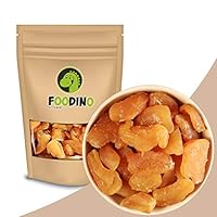 Ingwerstücke scharf unbehandelt ohne künstliche Aromen Ingwer Stücke ungezuckert naturbelassen ungeschwefelt ungesalzen 100% Natural 500g 2,5kg wiederverschließbar Premium Qualität FOODINO (1kg)