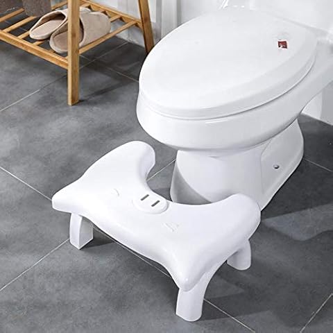 Huoyin Taburete Plegable para Inodoro con Diseño Elegante y Moderno Cover