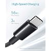 Anker Cable [2 Pack 3ft], USB A to USB C Cable for iPhone 17 Series,Samsung Galaxy S10 S10+, LG V30, Beats Fit Pro and More (Black).