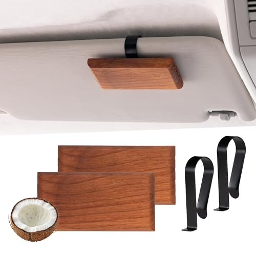 Yuoyar Wood Visor Clip Coconut