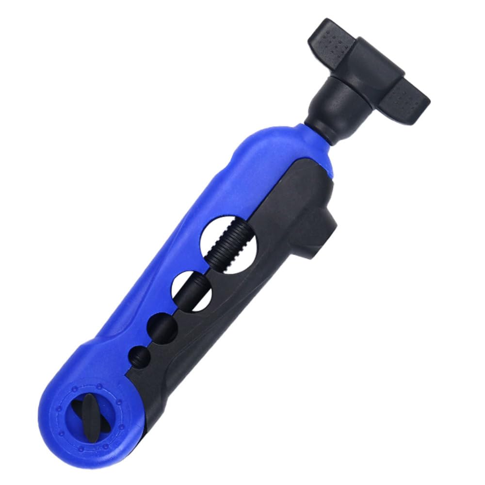 BDKMMS Fishing Line Spooler, Adjustable Line Winder Spooler with 4 Holes Portable Fishing Tackle Tool for 4 Sizes Rod