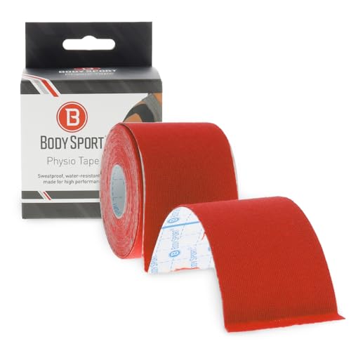 Image of Body Sport Physio Tape, Kinesiology Tape to Support Muscles and Joints