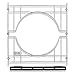 Weber Crafted Frame Kit for Spirit and SmokeFire – Frame Insert for Weber Crafted Outdoor Kitchen Collection Grillware & Accessories