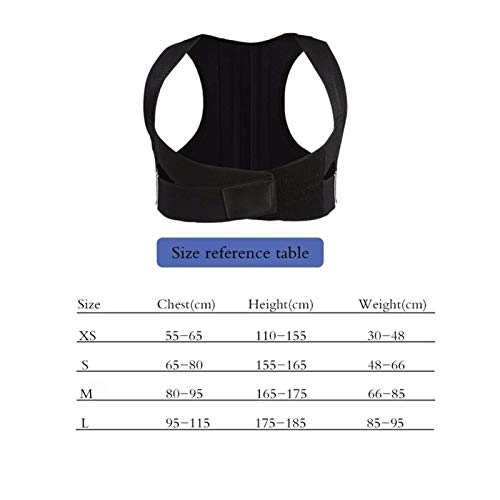 Ceinture correctrice de posture du dos et de la colonne vertébrale réglable pour adulte - 3