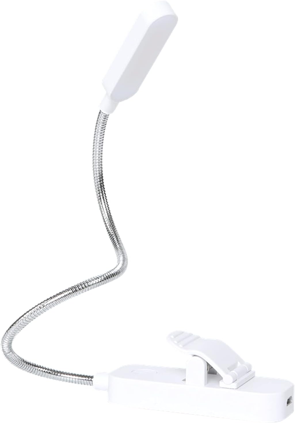 Led Flexible Clip on Book Light Eye-Caring Bookmark Reading Lamp USB Stepless Dimming Night Light