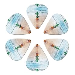 Pineapple By The Sea Lot de 6 médiators pour guitare acoustique, guitare électrique, basse, ukulélé – fins, moyens et… - Les Beatles, Paul McCartney, John Lennon, RIngo Starr, George Harrison Pineapple By The Sea Lot de 6 médiators pour guitare acoustique, guitare électrique, basse, ukulélé - fins, moyens et… – Image 4