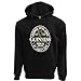 Guinness Pullover Hoodie With Large Brewed In Dublin Label, Black Colour
