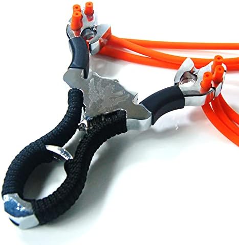 GFDay Professional Outdoor Hunting and Target Shooting Sling Shot with Steel Slingshot Ammo 3/8" Ammo Kit (Slingshot Premium Kit)
