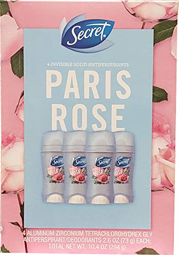Secret Fresh Paris Rose Apdo Deodorants, 10.4 Ounce