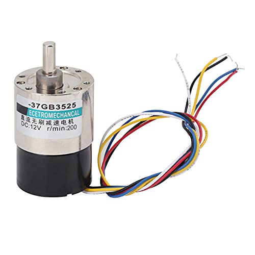 Moteur brushless mini avec protection surcharge et couplage métallique 12V CNC
