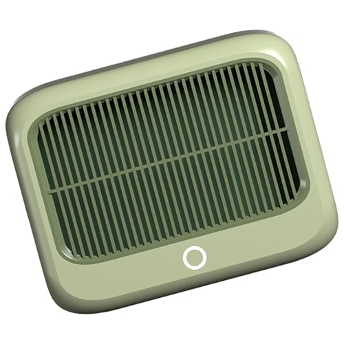 Calentador eléctrico de 1200 W con termostato para espacios pequeños como oficinas, dormitorios y dormitorios, tamaño pequeño