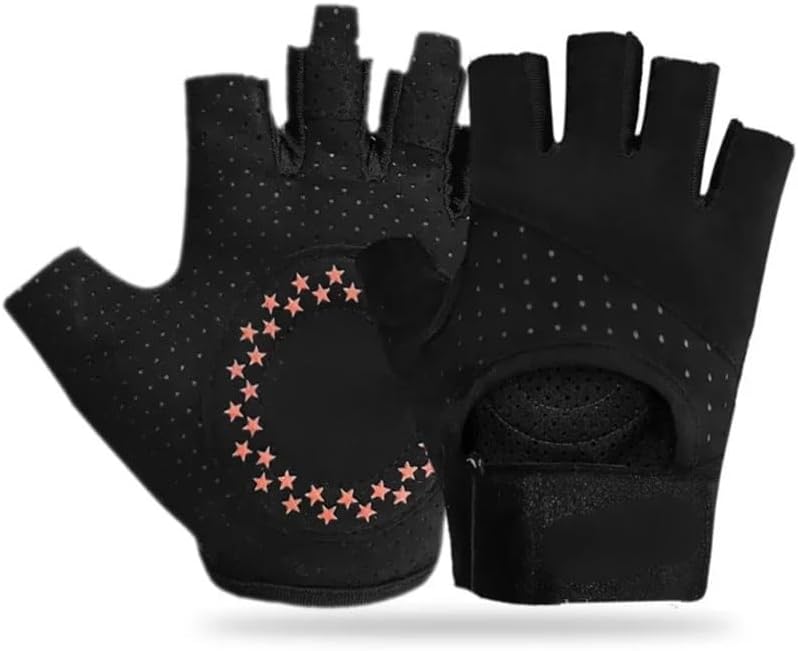 Lifting Gloves Workout Gloves 1Pair Breathable Gym Weight Lifting for Cycling Exercise Fitness Training(Blue,Large)