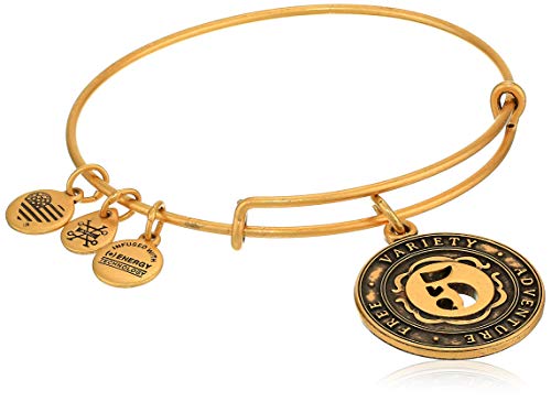 Alex And Ani Replenishment 19 Women's Numerology Number Five, Charm Bangle, Rafaelian Gold