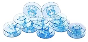 Nähwelt Flach Spulen blau 10 Stück