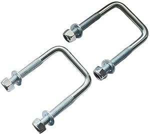 Empula 2x U-Bolzen Bügelschraube verzinkt UBS