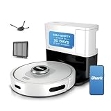 Shark Matrix Clean | Robot Vacuum Cleaner with Powerful Suction for Pet Hair, Rugs, Carpets & Hard Floors | Self-Empty Base | 60-Day Capacity | Voice Control | LiDAR Navigation | Cool Grey | AV2511AE​