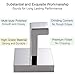 Angle Simple Towel Hook for Bathroom, SUS 304 Stainless Steel Shower Bath Towel Robe Hanger, Wall Coat Hook, Polished Chrome