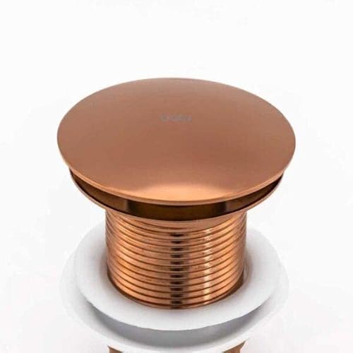 Válvula Click de Inox para Cubas (Rosé Gold)