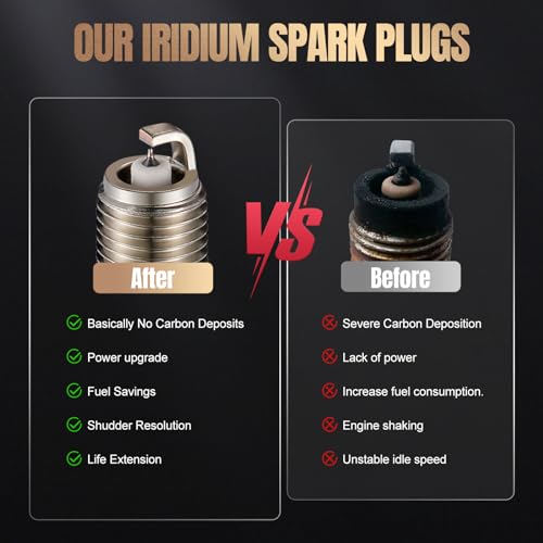 Image of Iridium Spark Plug XP5702 4 Pack for Honda Civic | Fits ILX /MDX /RLX /TL /TLX; Accord /Civic /CR-V /HR-V /Odyssey /Pilot /Ridgeline; Elantra /Sonata /Tucson; Forte /Optima /Soul /Sportage