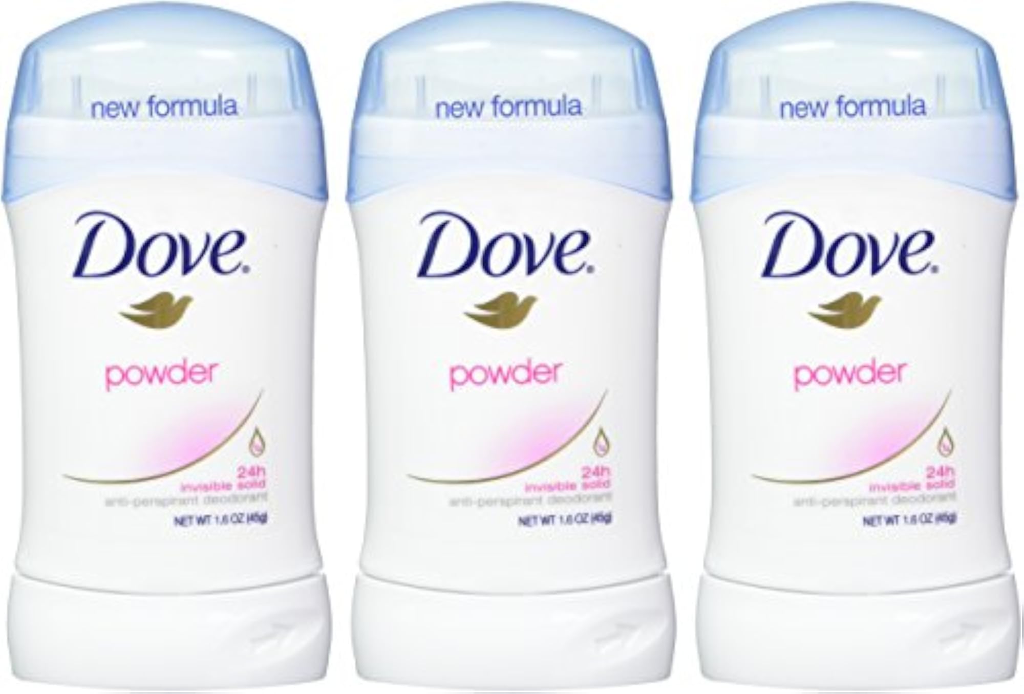 Invisible Solid Powder Deodorant, 1.6 Ounce (3 Pack)