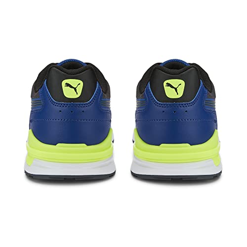 Image of PUMA Unisex-Adult Graviton Mega Asphalt-Dark Shadow-Black-Lime Squeeze-Limoges Sneaker - 7 UK (38587304)