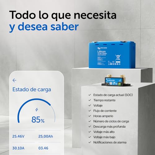 Miniatura 3 de Victron Energy Smartshunt 300a 50mv Monitor De Batería Bluetooth