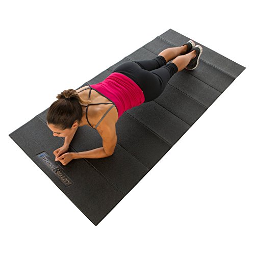 Fitness Reality Water-Resistant Folding Exercise Equipment Mat (79
