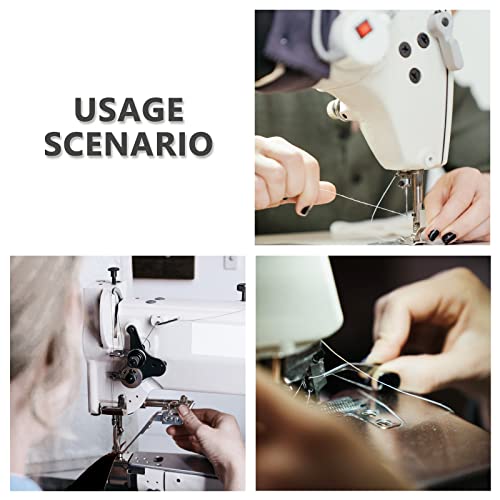 4 Spools Polyester Sewing Thread Spools, 3000 Yards Each Spool, 40/2 All-Purpose Connecting Threads For Sewing Machine And Hand Repair Works For Hand & Machine Sewing, 2 Colors White And Black #TOP5