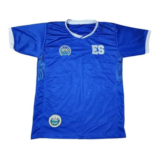 El Salvador National Team Jersey - Camisa Seleccion de El Salvador (Blue, X-Large)