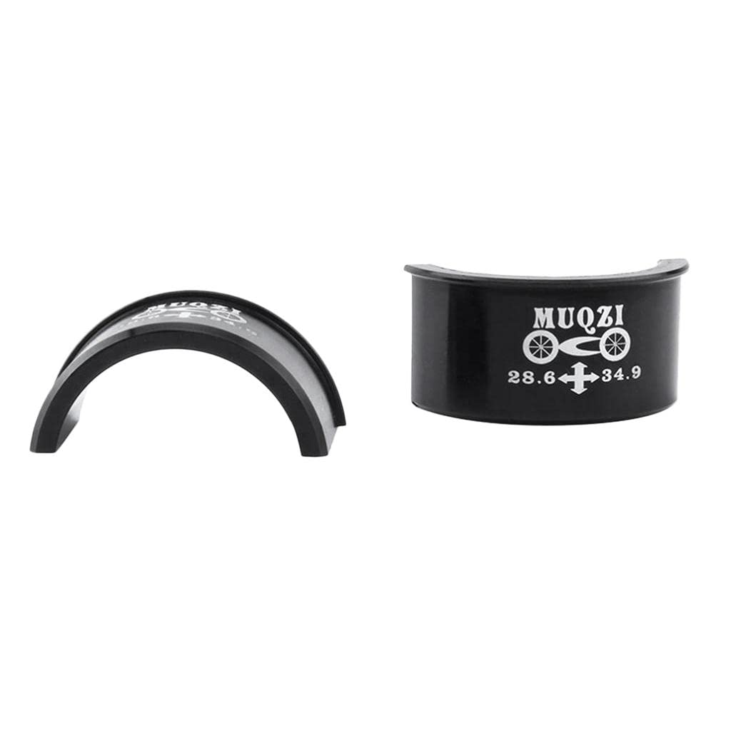 T TOOYFUL Adattatore per Fascetta per Deragliatore Anteriore per Bicicletta Mountain Bike da 28,6 A 34,9 Mm