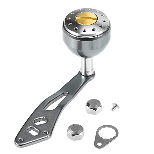 Lixada Fishing Reel Handle Baitcasting Fishing Reel Handle Drum Trolling Reel Handle Left