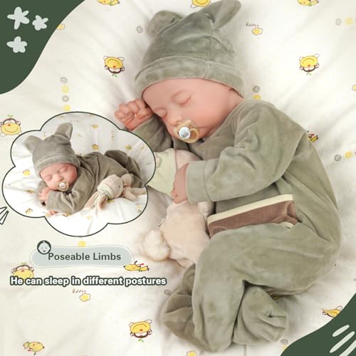Babeside RSG004APWBM-PT Lifelike Reborn Baby Dolls Boy thumb #6