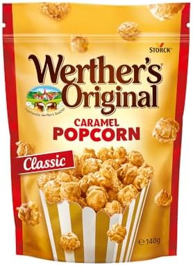 Werthers Original Caramel Popcorn Classic 140g (pack of 2).