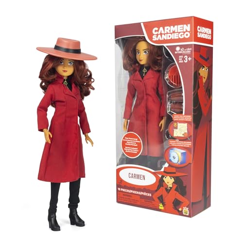 Muñeca Carmen Sandiego de 12 pulgadas miniatura 6