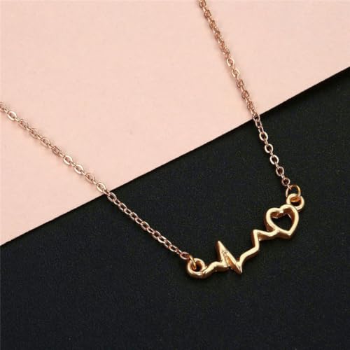 Collier infirmier heartbeat EKG bijoux accessoires pour soignantes