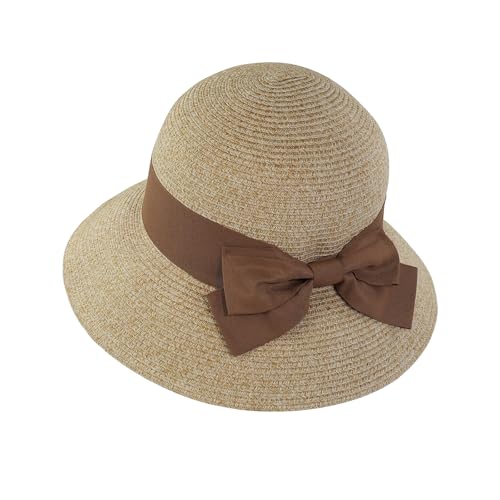 Chapeau de paille élégant à grand bord pour vos journées ensoleillées et à la plage