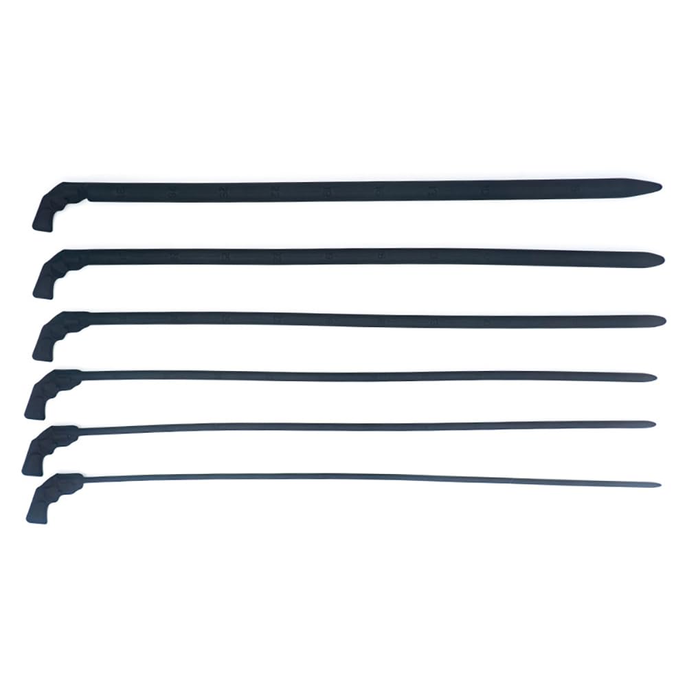 Set 6 Dilatatori Uretrali in Silicone – 330 mm con – Plug Flessibile per Stimolazione Uretrale Maschile