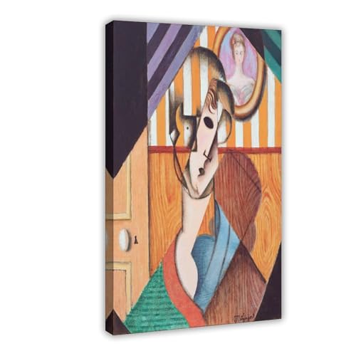 Jean Metzinger Tete De Jeune Fille affiche cubiste impression toile