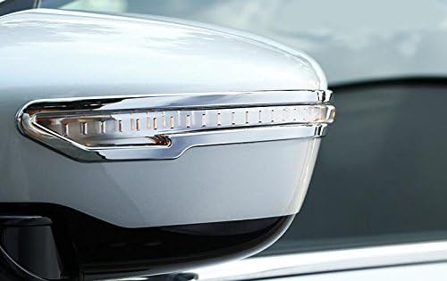 2pcs Car Chrome Rearview Side Mirror Cover Trim Strip Compatible for Nissan Murano 2015-2023