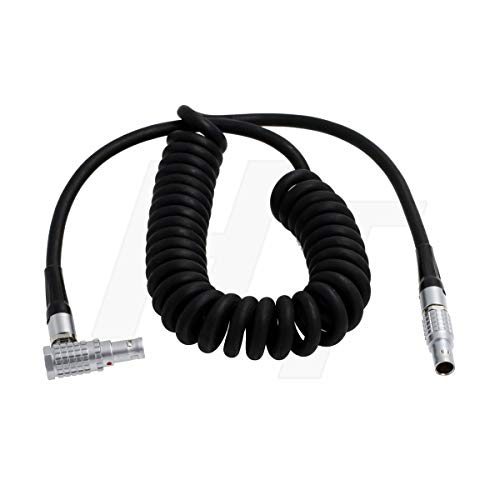 12V Angolo Retto 2 Pin A Diritto 2 Pin Cavo Di Alimentazione Per Arri Alexa Camera Monitor