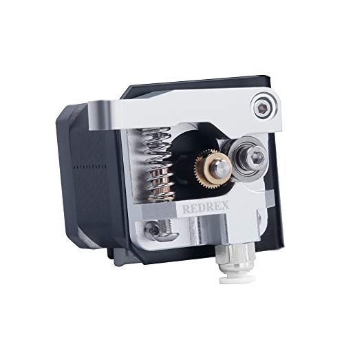 Redrex Upgrades Ersatz Ganzmetall Bowden Extruder,Einstellbare Spannkraft, mit Schrittmotorhalterung für Reprap Prusa 3D-Drucker (Linke Version)