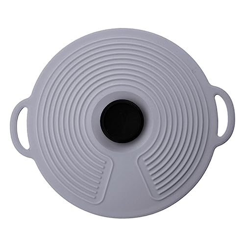 JECOMPRIS Cubierta de Silicona Grande para Olla y Alimentos Tapa Reutilizable Antisalpicaduras para Microondas y Refrigerador Sellado Hermético y para Bowls y Recipientes de Cocina