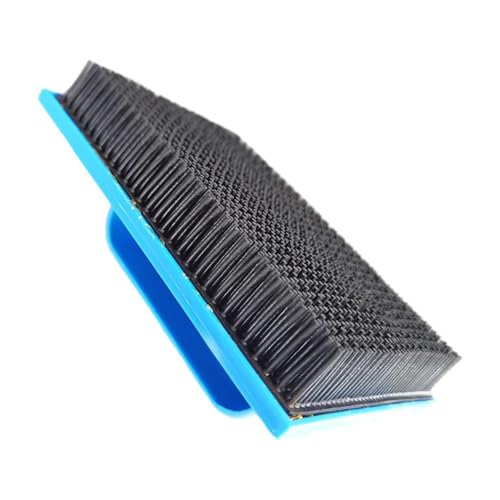 Herramienta de pintura decorativa texturizada con rodillo de goma resistente 6