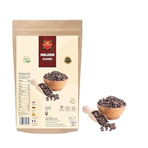 Gewürznelken Ganz 50g | Premium Qualität | Sonnengereift | Aus Indonesien | Nelken Ganz | Glutenfrei | Ohne Gentechnik | Ohne Zusatzstoffe | Ohne Konservierungsstoffe