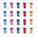 Produktbild HUAZIZ 20 Stück Jcase Blocksicherung Mini Auto Sicherung 20A/30A/40A/50A/60A, Standard Automotive Low Profile Box Shaped Mini Fuse Assortment Kit for Pickup Trucks, Cars and SUVs