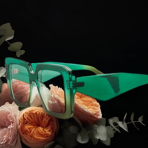 Image of miyya Blue Light Blocking Glasses for Women, Blue Light Glasses for Women Oversized Fashion Glasses