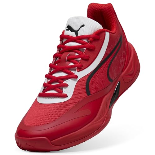 PUMA Men's All-Pro Nitro SkyBreak Sneaker, for All Time Red Black White, 14