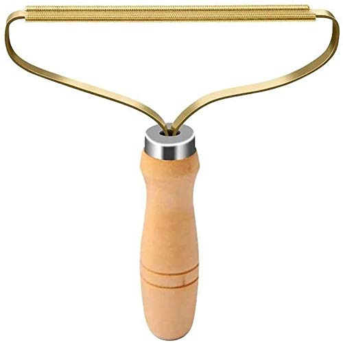 Preisvergleich Produktbild Tragbarer Flusenentferner, Doppelseitiger Rasierer zum Entfernen von Pillen aus Kleidung, Möbeln, Vorhang, Decke, Couch