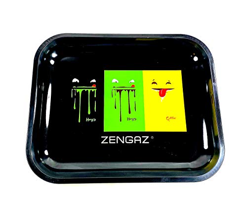 Metal Rolling Tray 11" x 14" Deep Extra Large Size Non Scratch Material